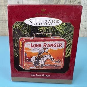 Hallmark Keepsake Ornament The Lone Ranger Pressed Tin Dated 1997
